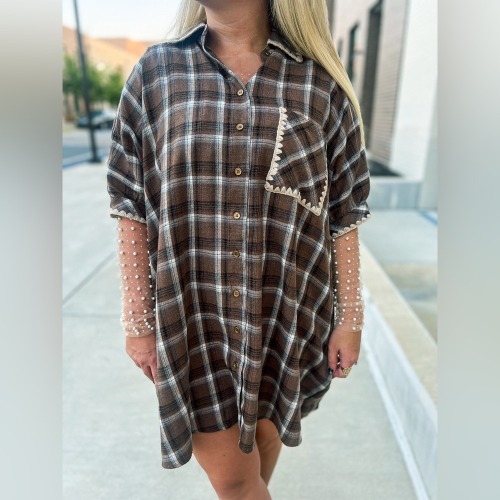 Entro‎ Women’s Plaid Fall Dress